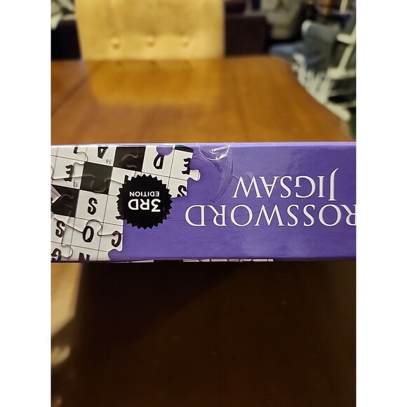 Double Challenge Crossword Jigsaw Puzzle 550pcs 3rd Edition - Farrar-Nichols Pzl - Picture 7 of 8